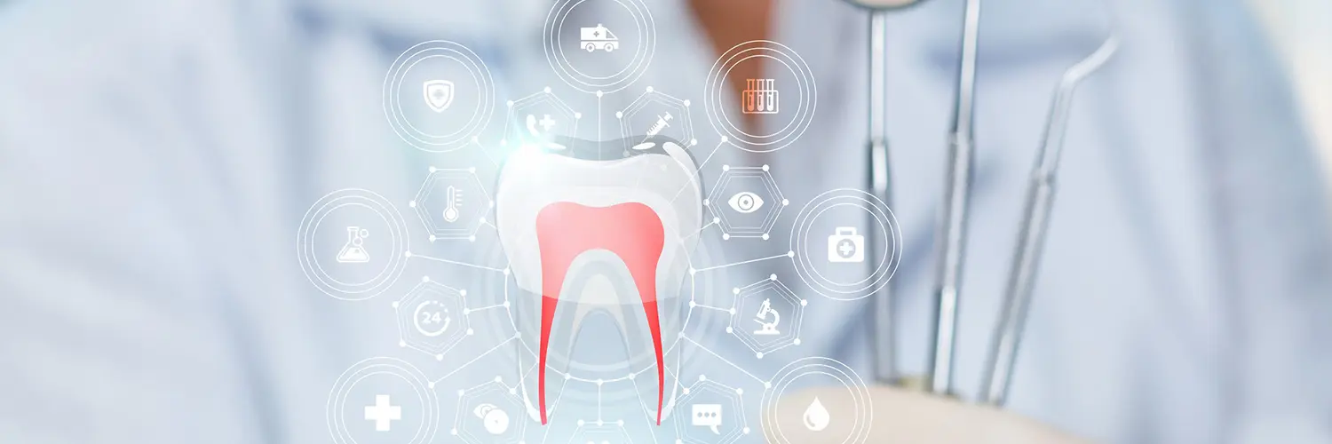 Dentist providing dental treatment to a patient in Whitby