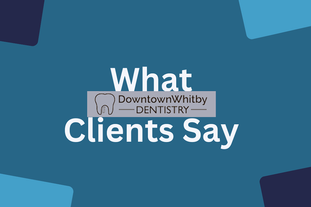 Dentist in downtown Whitby, Downtown Whitby Dentistry patient care at 130 Byron St North